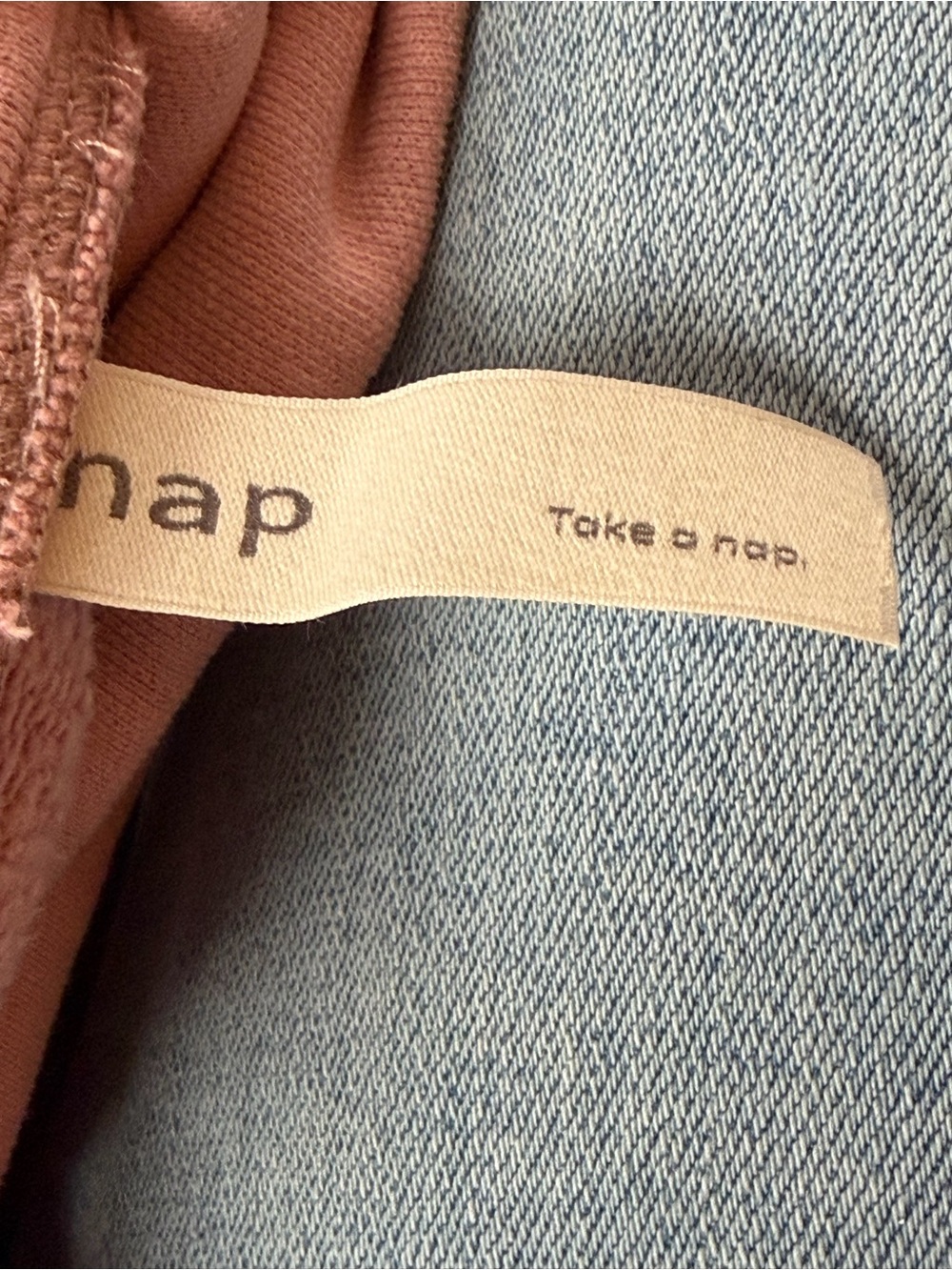 NAP Loungewear Pink Relaxed Hoodie XL Oversized Cozy Pullover Comfy Chic Travel - Picture 7 of 11